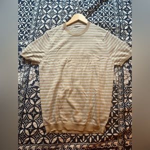 Striped short sleeve shirt from Zara